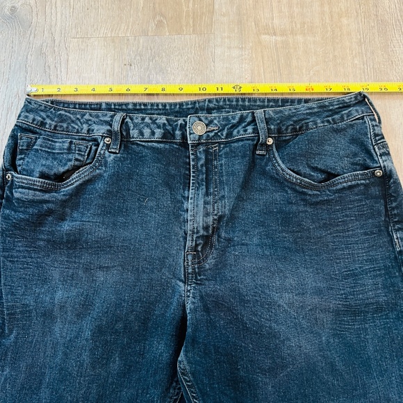 Men's Buffalo David Bitton Ash-X Slim Stretch Jeans Blue Dark Wash Size 40x32 - Picture 10 of 14